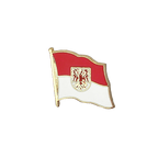 Brandenburg Flaggen Pin 2 x 2 cm