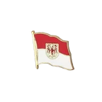 Brandenburg Flaggen Pin 2 x 2 cm
