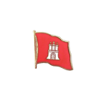 Hambourg Pin's drapeau 2 x 2 cm