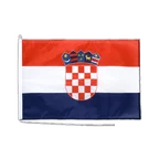 Kroatien Bootsflagge PRO 60 x 90 cm