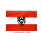 Autriche avec aigle Pavillon pour bateau 60 x 90 cm