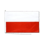 Polen Bootsflagge PRO 60 x 90 cm