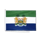 Sierra Leone Bootsflagge PRO 60 x 90 cm