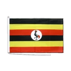 Uganda Bootsflagge PRO 60 x 90 cm