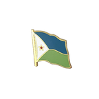 Djibouti Pin's drapeau 2 x 2 cm