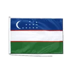 Usbekistan Bootsflagge PRO 60 x 90 cm