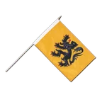 Flandern Stockflagge PRO 30 x 45 cm