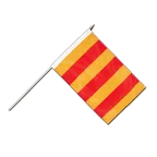 County of Foix Hand Waving Flag 12x18"