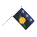 Guadeloupe Stockflagge PRO 30 x 45 cm