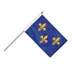 Ile de France Stockflagge PRO 30 x 45 cm