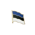 Estonie Pin's drapeau 2 x 2 cm