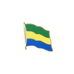 Gabon Pin's drapeau 2 x 2 cm