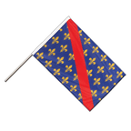 Bourbonnais Stockflagge PRO 60 x 90 cm