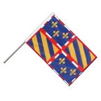 Burgund Stockflagge PRO 60 x 90 cm