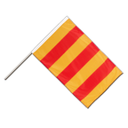 Grafschaft Foix Stockflagge PRO 60 x 90 cm