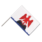 Grafschaft Nizza Stockflagge PRO 60 x 90 cm