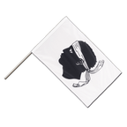 Korsika Stockflagge PRO 60 x 90 cm