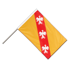 Lothringen Stockflagge PRO 60 x 90 cm