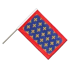 Maine Hand Waving Flag PRO 2x3 ft