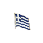 Griechenland Flaggen Pin 2 x 2 cm