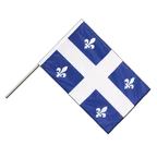 Quebec Hand Waving Flag PRO 2x3 ft