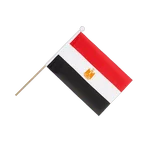 Drapeau sur hampe Egypte 15 x 22 cm