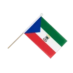 Äquatorial Guinea Stockfähnchen 15 x 22 cm