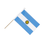 Argentine Drapeau sur hampe 15 x 22 cm