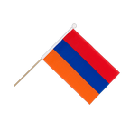 Arménie Drapeau sur hampe 15 x 22 cm
