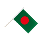 Bangladesh Drapeau sur hampe 15 x 22 cm