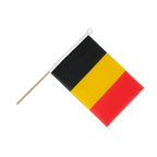 Belgien Stockfähnchen 15 x 22 cm
