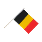 Belgien Stockfähnchen 15 x 22 cm