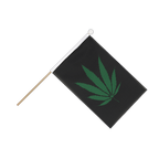 Cannabis Reggae Hand Waving Flag 6x9"