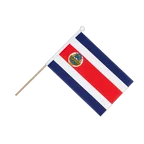Costa Rica Stockfähnchen 15 x 22 cm
