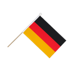 Allemagne Drapeau sur hampe 15 x 22 cm