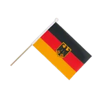 Drapeau sur hampe Allemagne Dienstflagge 15 x 22 cm