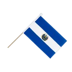 El Salvador Stockfähnchen 15 x 22 cm