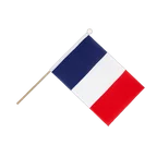 France Hand Waving Flag 6x9"