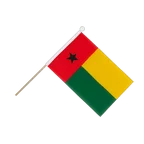 Guinea Bissau Stockfähnchen 15 x 22 cm