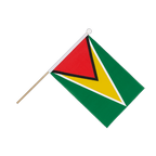 Guyana Stockfähnchen 15 x 22 cm