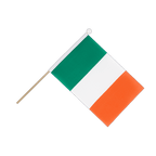 Irlande Drapeau sur hampe 15 x 22 cm