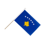 Kosovo Hand Waving Flag 6x9"