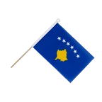 Kosovo Stockfähnchen 15 x 22 cm