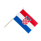 Croatia Hand Waving Flag 6x9"