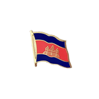 Kambodscha Flaggen Pin 2 x 2 cm