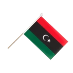 Libyen Königreich 1951-1969 Stockfähnchen 15 x 22 cm