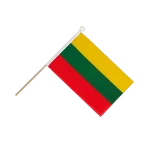 Litauen Stockfähnchen 15 x 22 cm