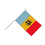 Moldova Hand Waving Flag 6x9"