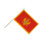 Montenegro Stockfähnchen 15 x 22 cm