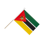 Mozambique Drapeau sur hampe 15 x 22 cm